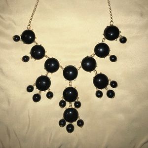 Black ball necklace